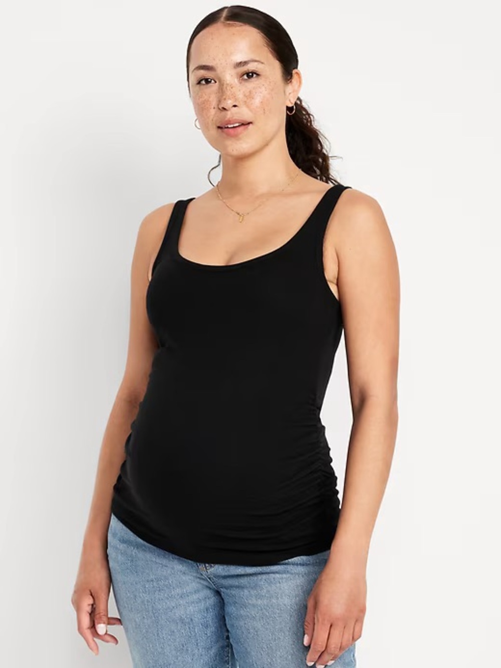 Old navy tank top maternity bundle - black tanks - large